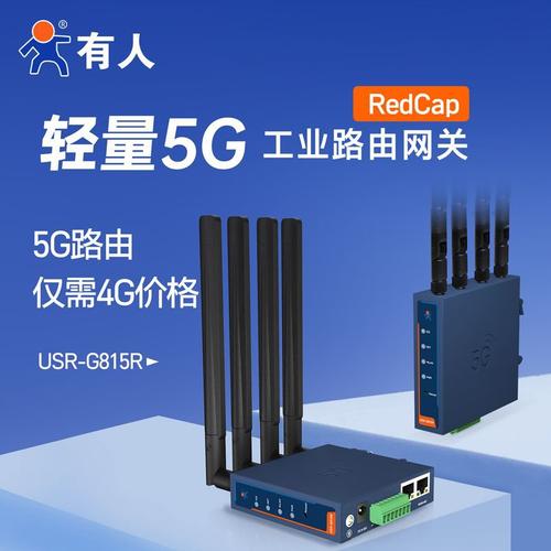轻量5G插卡工业路由器 G815R RedCap千兆多网口与WiFi6的全新融合